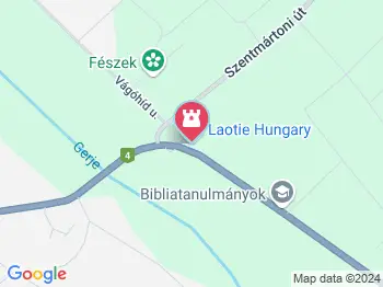 Dolina-völgy Albertirsa a térképen