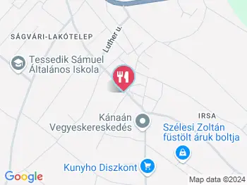 Pokol kocsma Albertirsa a térképen