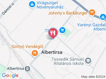 Trió cukrászda Albertirsa a térképen