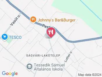 Tulipán cukrászda Albertirsa a térképen