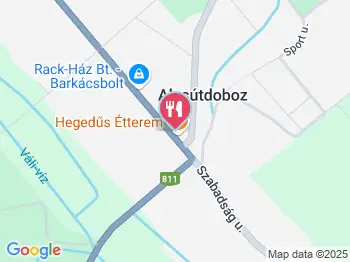 Hegedűs Vendéglő Alcsútdoboz a térképen