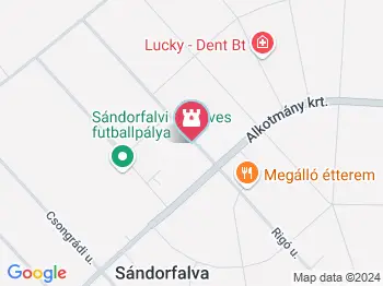 Algyői Fehér Ignác Általános Iskola Algyő a térképen