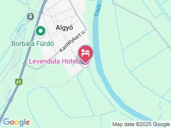 Levendula Hotel Algyő a térképen