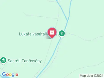 Csodaszarvas Tanösvény Almamellék a térképen