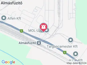 Timföldgyár emlékmű Almásfüzitő a térképen