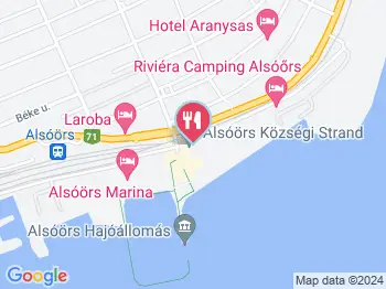 Balaton Büfé Alsóörs a térképen