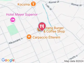 Bitang Burger & Coffee Shop Alsóörs a térképen