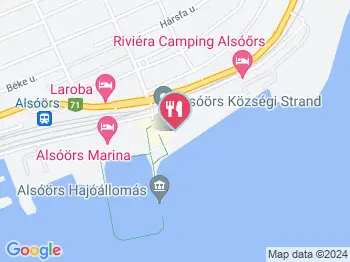 Gyuri Lángos Alsóörs a térképen