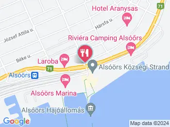 Larios Beach Bar by Deep Burger Alsóörs a térképen