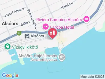 Móló Cafe & Friss Pékség Alsóörs a térképen