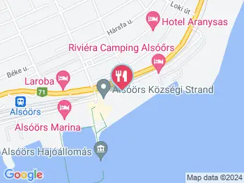 Nagymama Büfé Alsóörs a térképen
