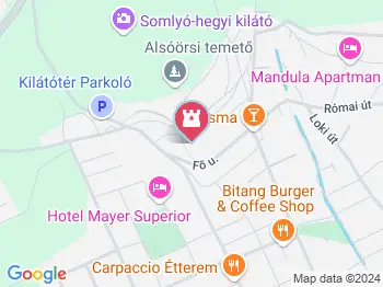 Török Adószedő Ház Alsóörs a térképen