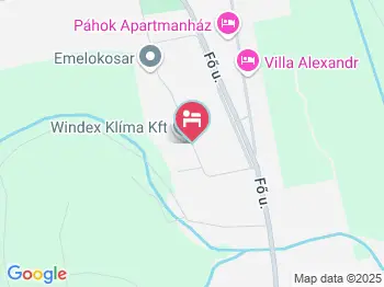 Andrea Apartman Alsópáhok Alsópáhok a térképen