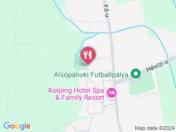 Aréna Bar Alsópáhok a térképen