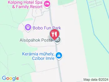 Az Én Anyósom Kávézója Alsópáhok a térképen