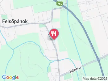 Páhok Vendéglő & Panzió Alsópáhok a térképen