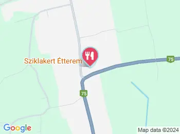 Sziklakert Étterem Alsópáhok a térképen