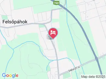 Vitál Hotel Alsópáhok a térképen