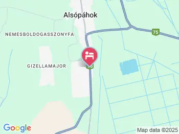 Zsoli Vendégház Alsópáhok a térképen