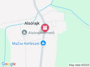 Kisfaludi Strobl Zsigmond-emlékszoba Alsórajk a térképen