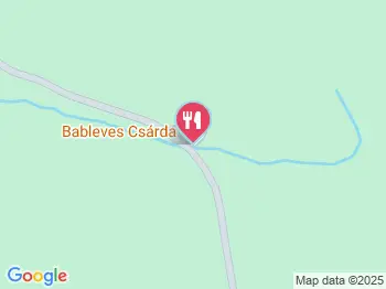 Bableves Csárda Alsótold a térképen