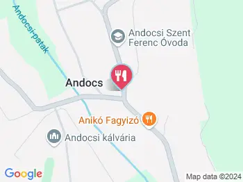 Presszó Andocs a térképen