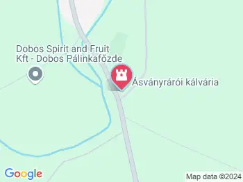 Ásványrárói kálvária Ásványráró a térképen