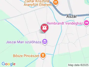 Jászai Mari Emlékház Ászár a térképen