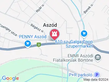 Aszódi Integrált Kulturális Intézmény Aszód a térképen