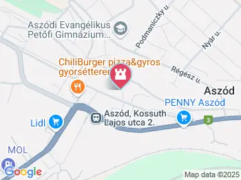 Petőfi Közérdekű Muzeális Gyűjtemény (Aszód Városi Kulturális Központ) Aszód a térképen