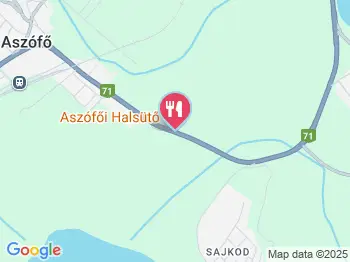 Aszófői Halsütő Aszófő a térképen