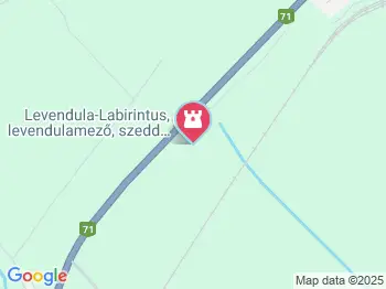 Levendula-Labirintus, levendulamező, szedd magad Aszófő a térképen