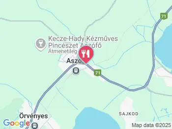 Salánki Borpince és Vinotéka Aszófő a térképen