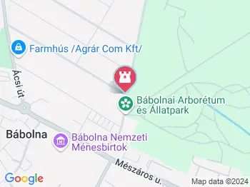 Bábolnai Arborétum & Állatpark Bábolna a térképen