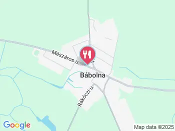 Ötösfogat Étterem Bábolna a térképen