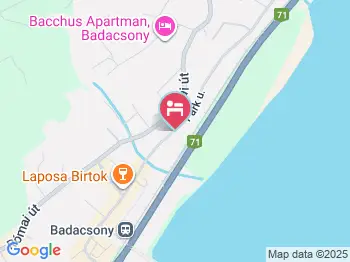 Hotel Bonvino Wine & Spa Badacsony a térképen