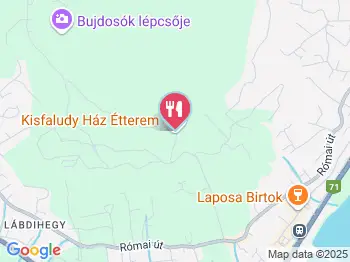 Kisfaludy-ház Badacsony a térképen