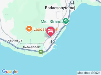 Neptun Badacsony Badacsony a térképen