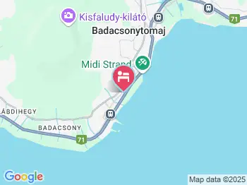 Park Nyaralóház Badacsony a térképen