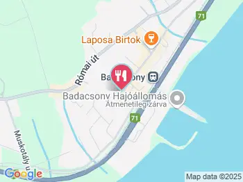 TunkolóTütü Kerthelyiség Badacsony a térképen