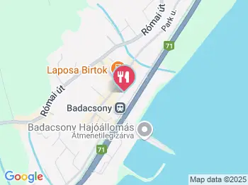 Vendégváró Büfé Badacsony a térképen