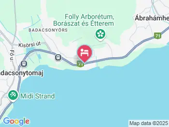 Áron Apartman Badacsonyörs a térképen