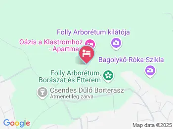 Oázis a Klastromhoz Wellness Vendégház Badacsonyörs a térképen