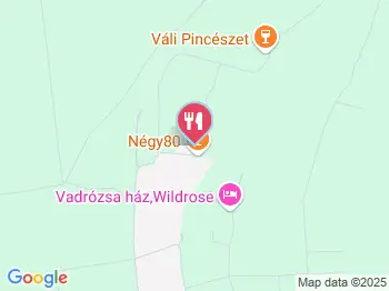 Váli Borászat Badacsonyörs a térképen