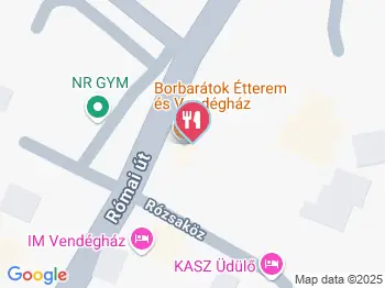 Borbarátok Vendéglő Badacsonytomaj a térképen