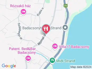 Fata Pince Badacsonytomaj a térképen