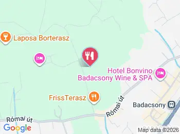 Félúton Bisztró Badacsonytomaj a térképen