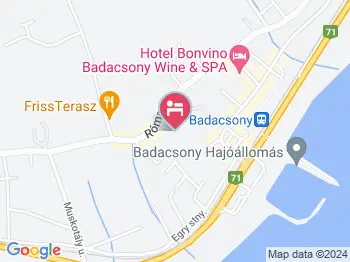 Főnix Panzió Badacsonytomaj a térképen