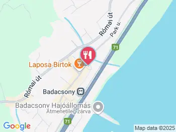 Halászkert Hotel és Étterem Badacsonytomaj a térképen