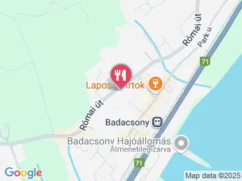 Hotel Neptun Étterme Badacsonytomaj a térképen